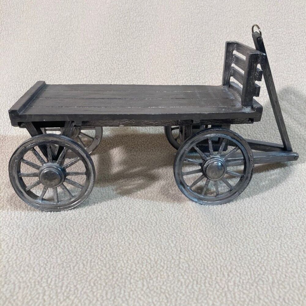 Michael Ricker Pewter Wagon "Park City, Train Depot Collection" 1981 TDP27‎